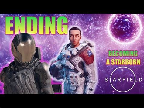 Starfield Game ENDING Becoming A Starborn Companions Reaction