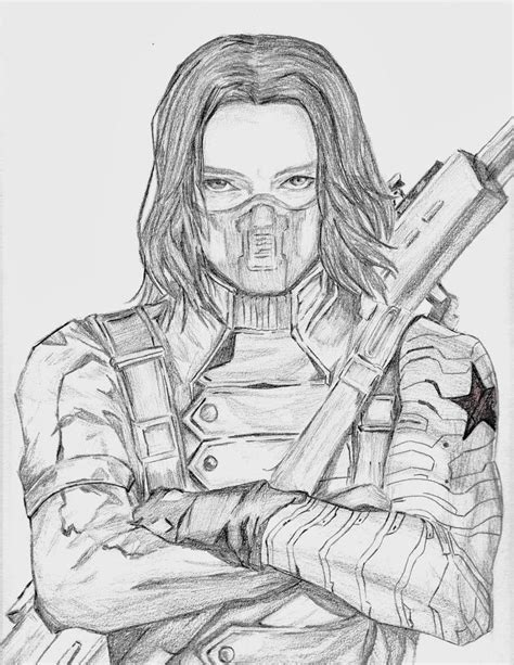 Bucky Barnes By Carolinamendieta On Deviantart