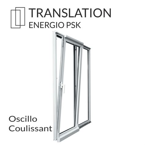 Coulissant PVC Translation E4000 Fenetreeko Votre Partenaire