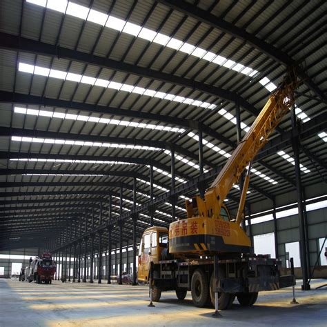 Large Span Galvanized Light Steel Structure Prefabricated Steel