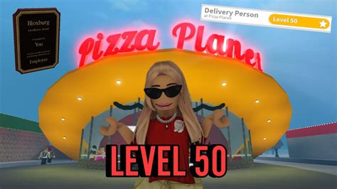 How To Reach Level At Bloxburg Pizza Planet Roblox Youtube