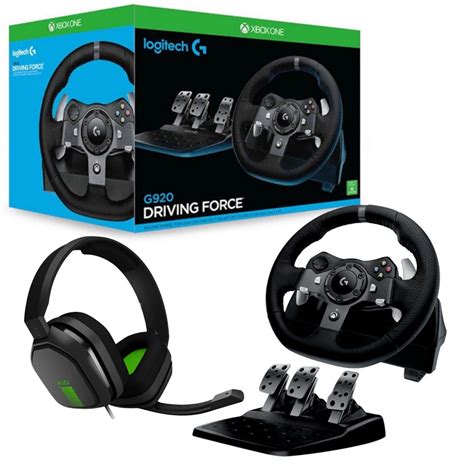 Kit Volante Logitech G Driving Force Headset Astro Gaming A