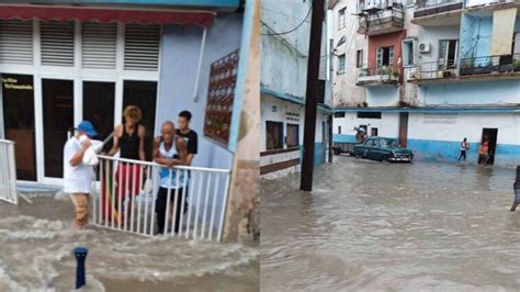 Reportan Inundaciones Por Lluvias En Varias Zonas De La Habana