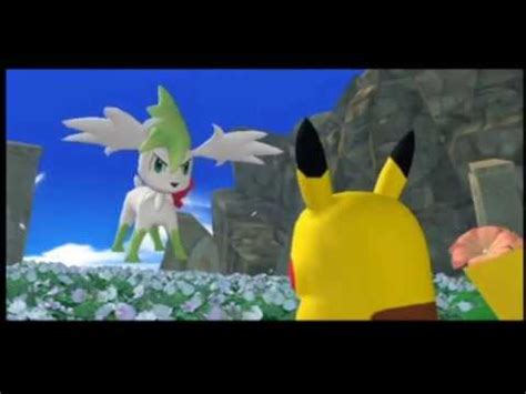 Pokepark Wii Pikachu S Adventure Cutscene Entering The Sky Pavilion