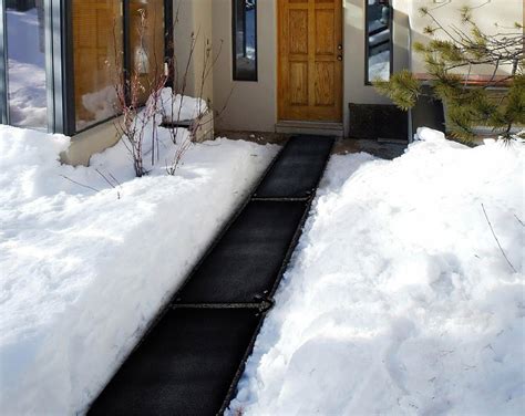 These Heated Mats Prevent Snow and Ice From Building Up On Your Outdoor ...