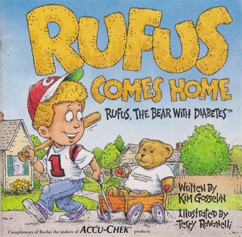 Rufus The Bear With Diabetes Book Diabeteswalls