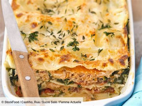 Lasagnes au thon et aux épinards découvrez les recettes de cuisine de