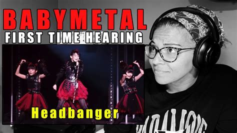 First Time Hearing BabyMetal Headbanger Live Reaction YouTube