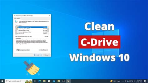 How To Clean C Drive In Windows Youtube