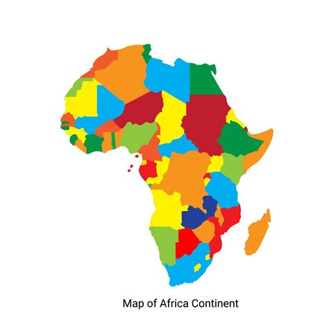 Map Of Africa Africa Regions Political Map With Single Countries