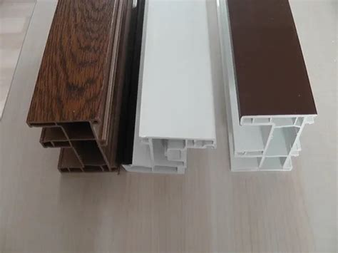 Plastic Extrusions Profile For Casement Swing Windows And Doors With 2