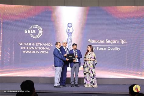 SEIA 2024: Mawana Sugars receives award for best sugar quality - ChiniMandi