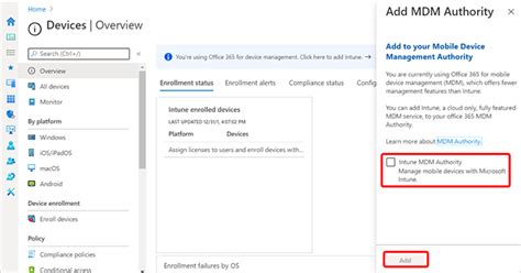 How To Set Mdm Authority In Microsoft Intune Microsoft Intune Nbkomputer