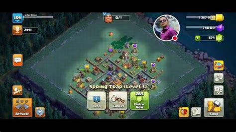 Clash Of Clan My Coc Build Attack Clan Youtube