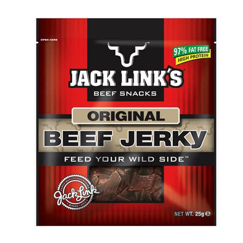 Jack Links Original Beef Jerky 25g X10 Sweet Dealer