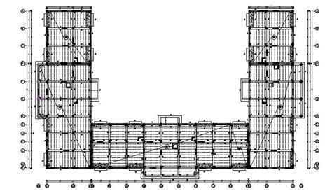 Structural Coffrage RCC Design Plan Drawing And Their All Section In