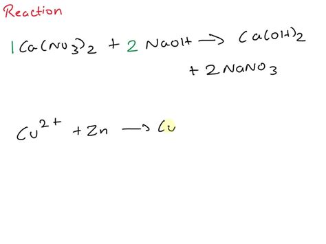 Solved Complete And Balance The Following Equation Showing The State