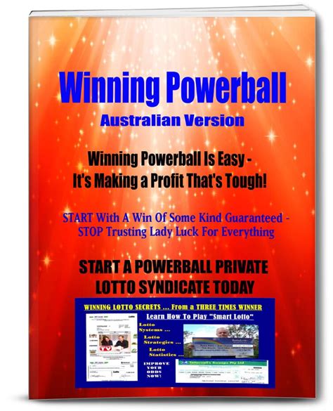 Powerball Australia Syndicate System with Guaranteed Powerball WinPlay ...