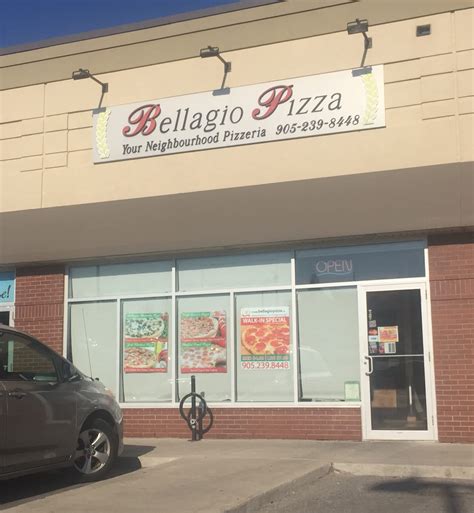 Bellagio Pizza Inc Menu Hours And Prices 5 75 Williamson Dr W Ajax On