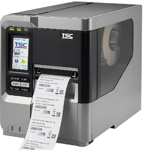 Mx 240p Series Tsc Industrial Barcode Printer Feature Compact Design