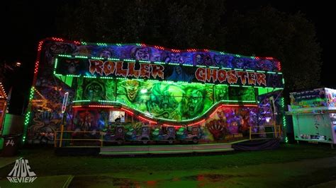 Roller Ghoster POV Goose Fair Nottingham 2019 Onride Offride