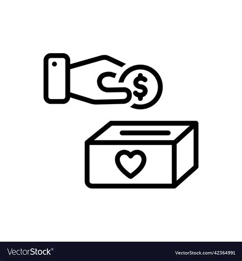 Donate Royalty Free Vector Image - VectorStock