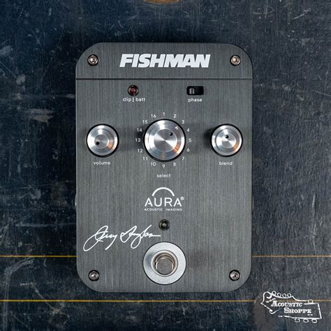 Fishman Jerry Douglas Signature Series Aura Imaging Pedal Pro Aip Jd