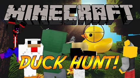 Minecraft Duck Hunt Funny Moments Girl Voices Herbert The Pervert And More W Friends Youtube