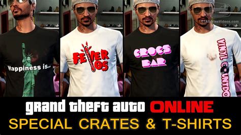 Gta Online Special Crates And T Shirts Invite Only Youtube