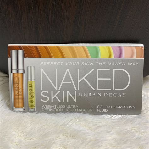 Jual NAKED SKIN URBAN DECAY COLOR CORRECTING FLUID 6 SHADE SAMPLE