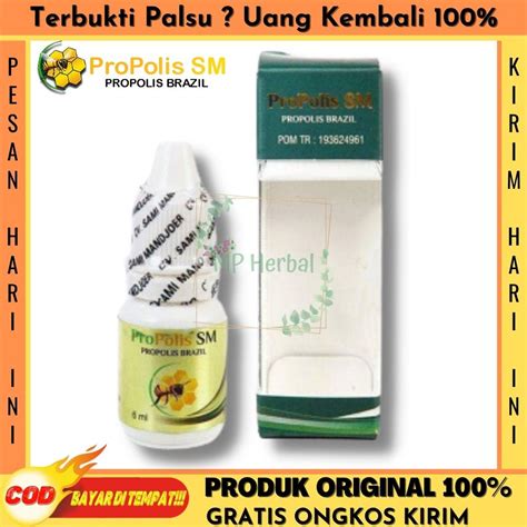 Jual Propolis SM Isi 6ml Propolis Brazil Asli Original Brazilian