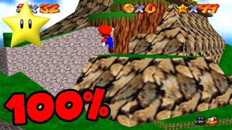 Super Mario 64 100 Walkthrough Tiny Huge Island Course 13 Youtube