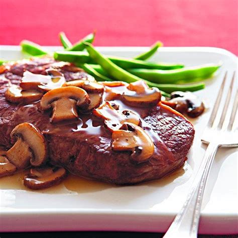 Steak with sherried mushrooms - Chatelaine