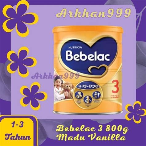 Jual Bebelac Madu Vanilla Tin Gr Shopee Indonesia