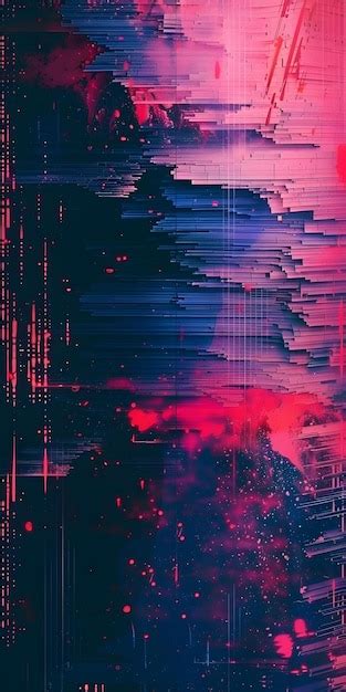 Premium Photo | Creating a Minimalist Glitch Art Aesthetic for Mobile ...