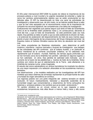 Descongelamiento De Los Polos Pdf