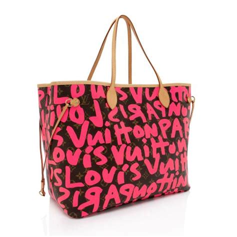 Louis Vuitton Monogram Canvas Graffiti Neverfull Gm Tote