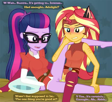 Equestria Girls Sunset Shimmer Animated Lewd Ninja