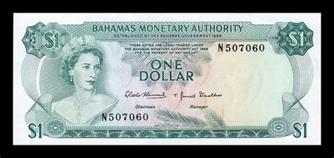 Bahamas D Lar Elizabeth Ii L Pick Sc Unc Numism Tica La Lonja