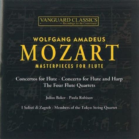 Amazon Co Jp Mozart Complete Flute Quartets