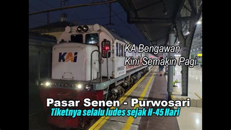 Perjalanan Bersama Ka Bengawan Kereta Api Murah Jakarta Solo