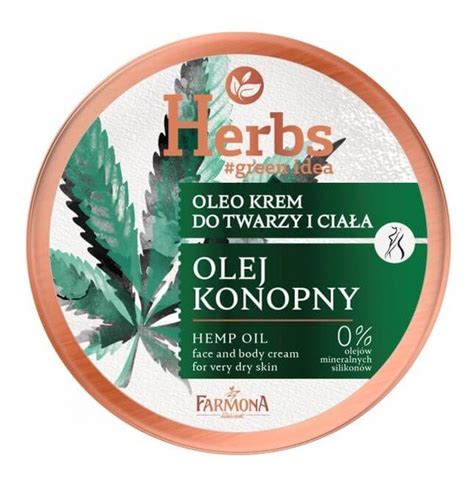 Farmona Herbs Oleo Krem Do Twarzy I Cia A Olej Konopny Ml Sklep