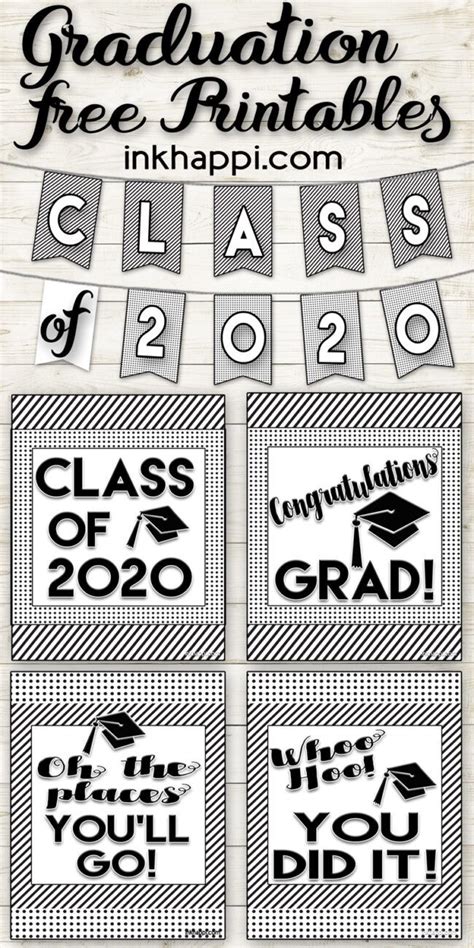 Graduation Printables To Help Celebrate The Special Occasion College