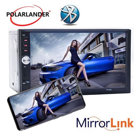 Polarlander Double Din Car Stereo Car Audio Car Radio Player Inch Hd