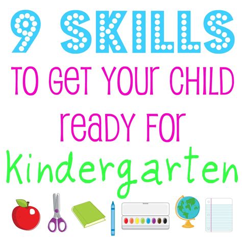 Home Quotes 9 Skills To Get Your Child Ready For Kindergarten