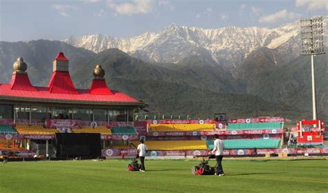 HPCA Cricket Stadium at Dharamsala - The Most Picturesque Stadium ...