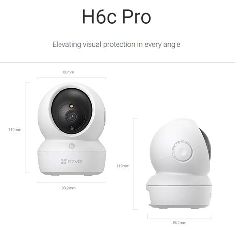 Ezviz H C Pro Mp Full Hd P Pan Tilt Motion Detection Two Way Talk