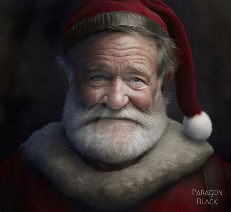 Robin Williams as Santa by Paragon-Black on DeviantArt