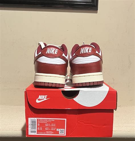 Nike Dunk Low Prm Vintage Team Red W For Sale In Baltimore Md Offerup