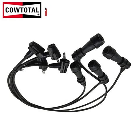 Cowtotal Car Spark Plug Wire Ignition Wire For Toyota Hiace